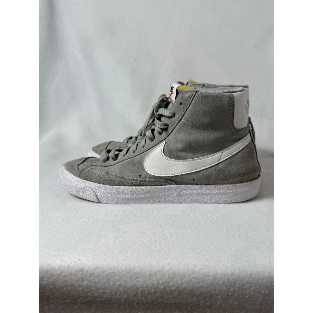 Nike Blazer Mid '77 Vintage Suede Gray White Men's 8.5 Sneakers CI1172-004